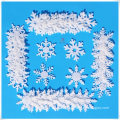 Felt Snowflakes Hanging Ornaments Home Window Door Accessories